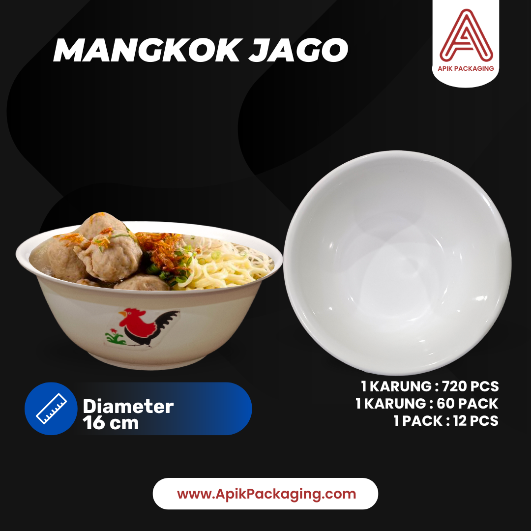 Piring Jago dan Mangkok Jago