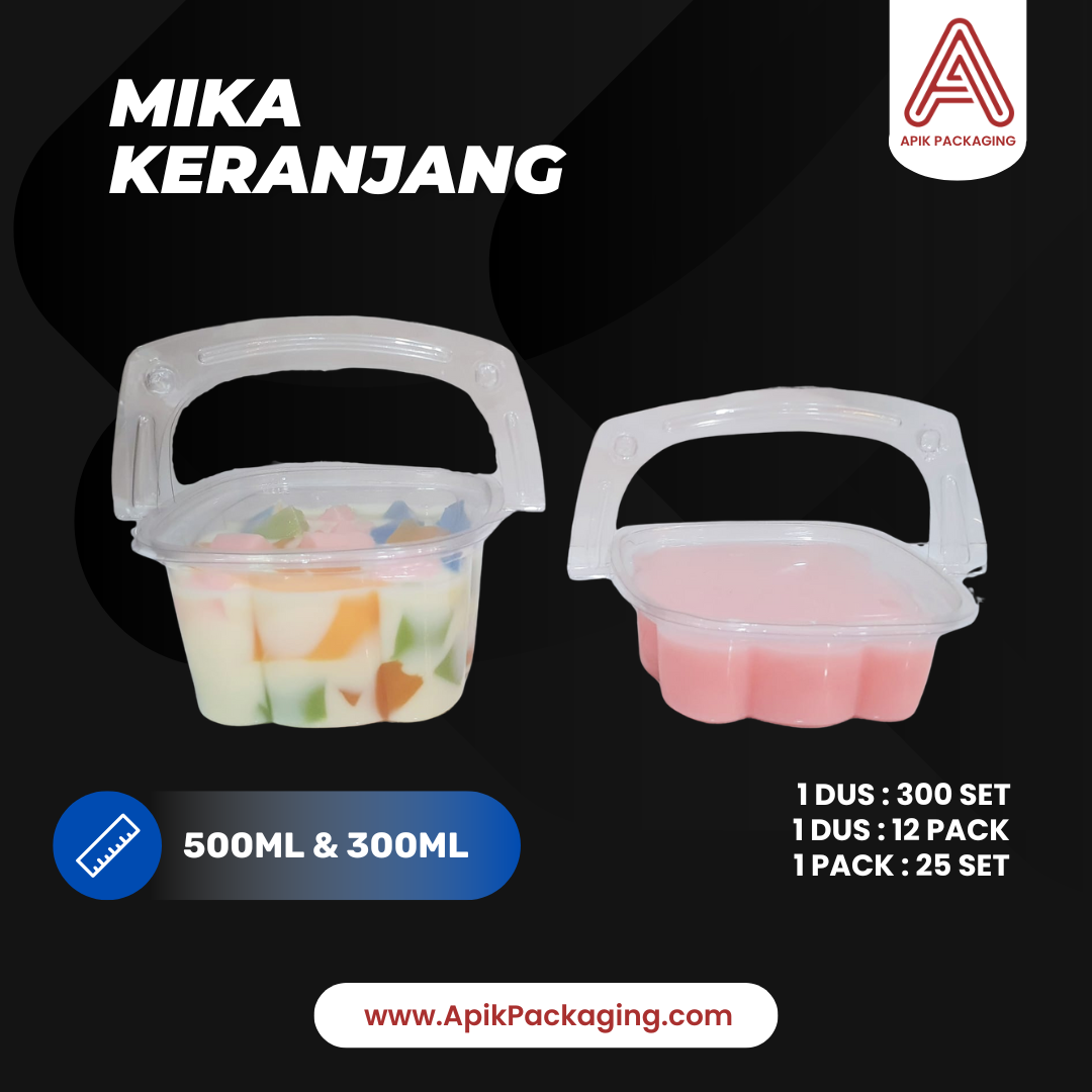 Mika Keranjang 500 ML dan 300 ML