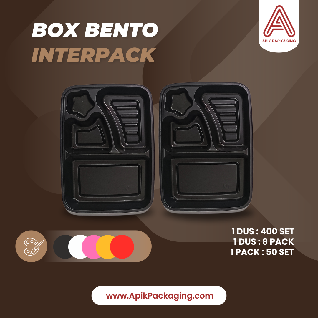 Box Bento Pet Bintang, Bear Hitam, CKP, Interpack, Pet Hitam Oripack, SG Alas dan Tutup Hitam, SG Alas dan Tutup Putih