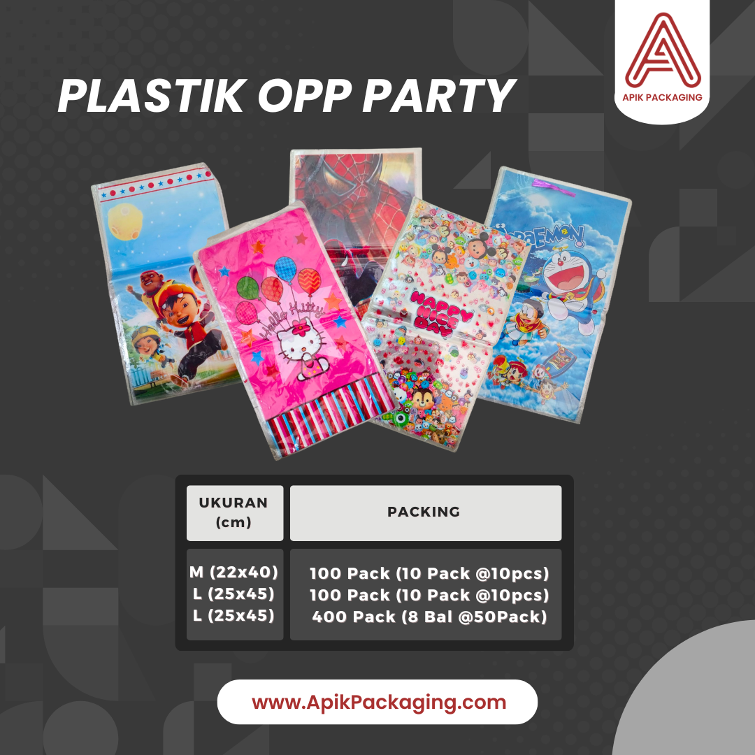 Plastik OPP Party