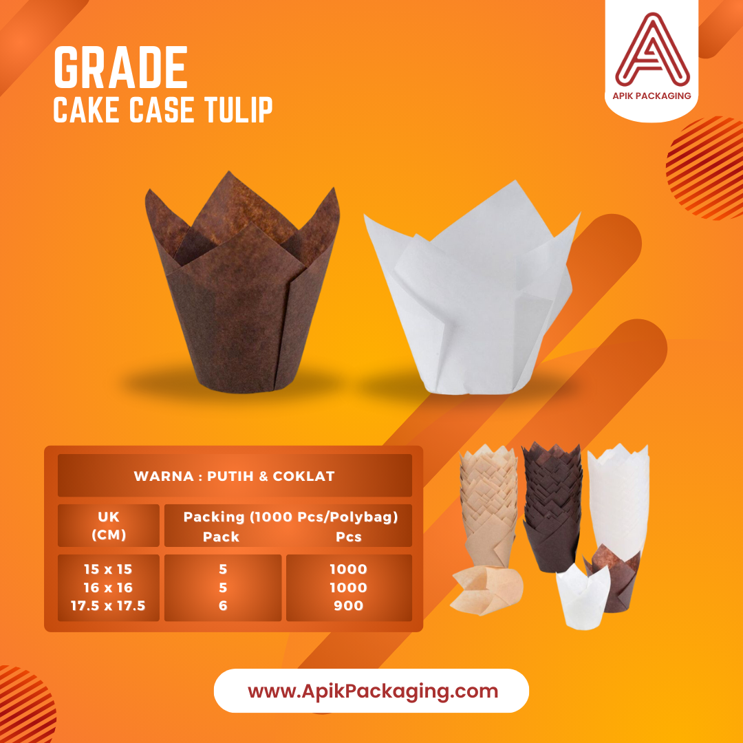 Grade Cake Case Tulip