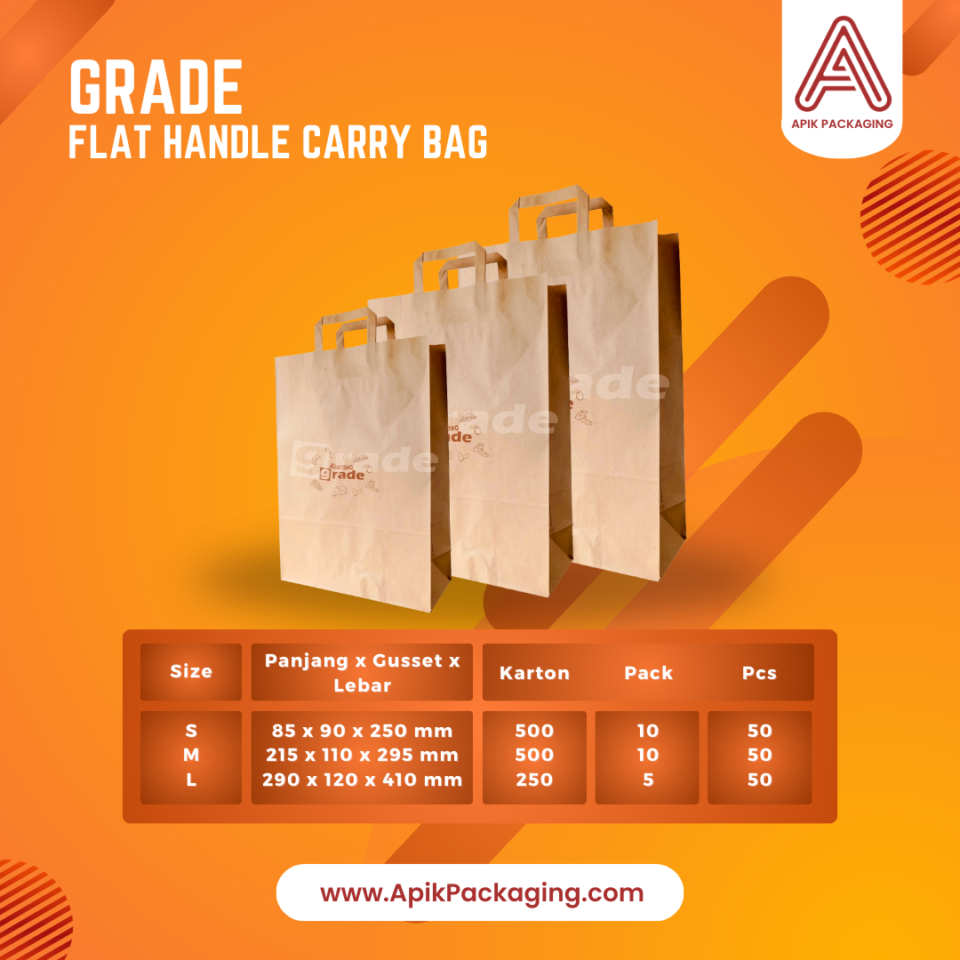 Grade Flat Handle Carry Bag