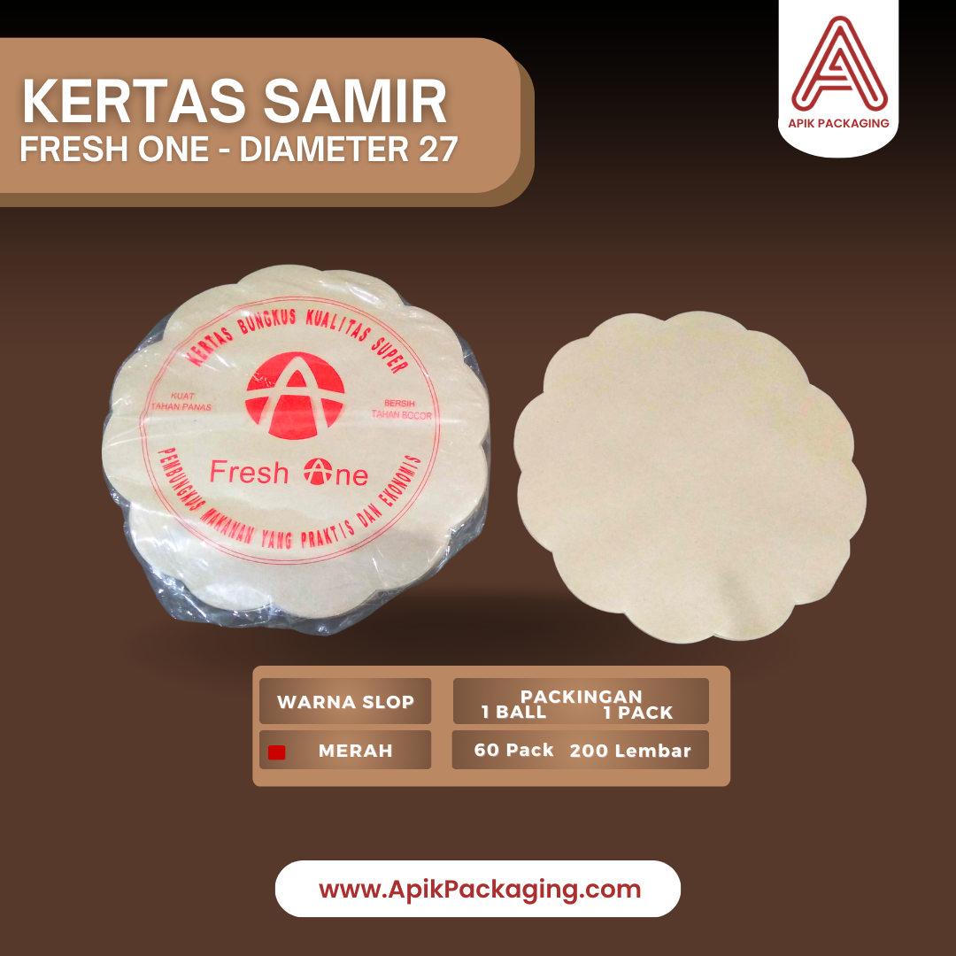 Kertas Samir Fresh One Diamater 25 dan 27