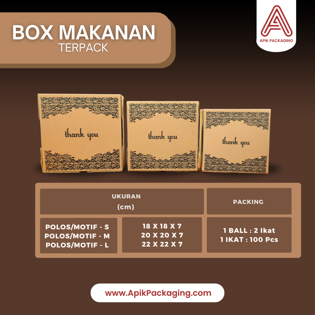 Box Makanan Terpack
