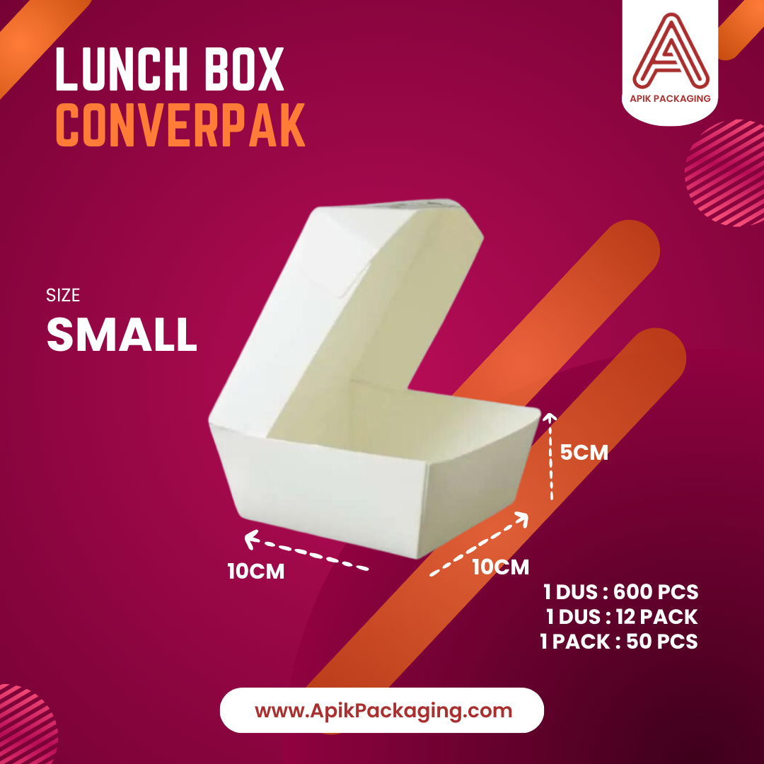Lunch Box Converpak Sekat 3, Sekat 4, Small, Medium, Large, Extra Large, XLN