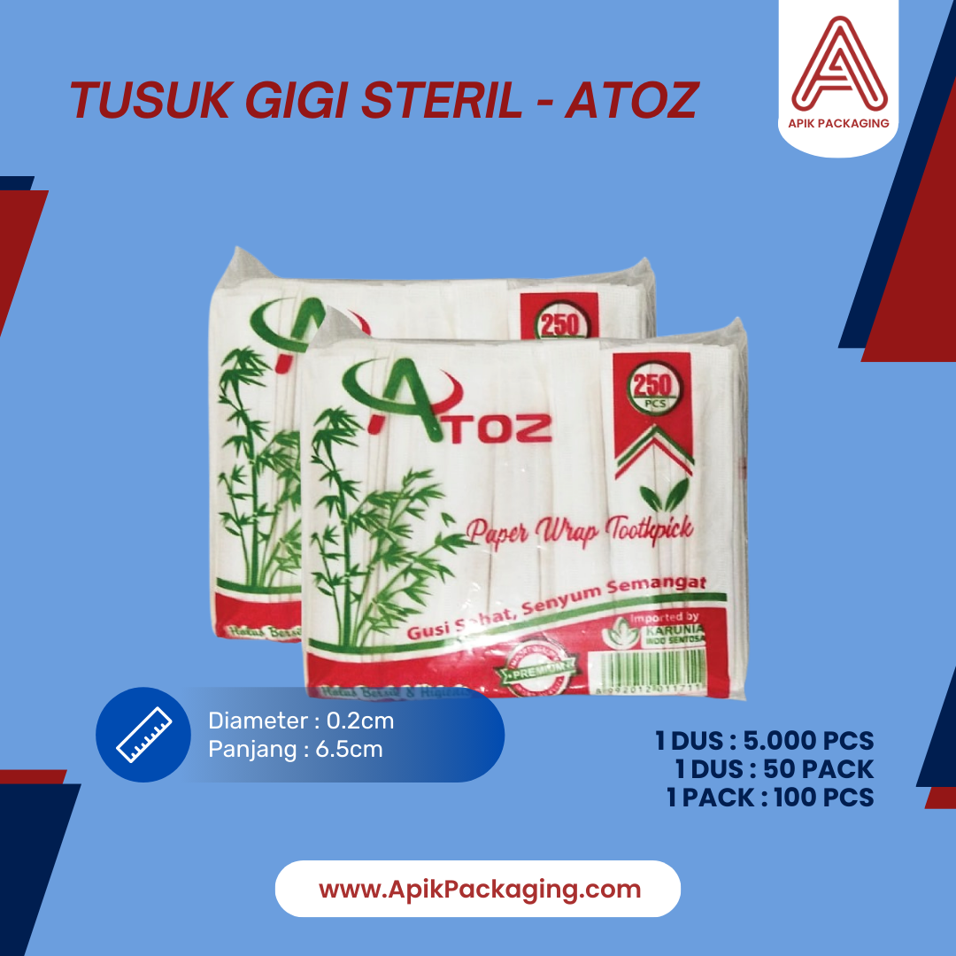 TUSUK GIGI STERIL - ATOZ