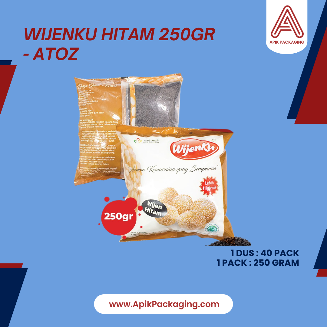 Wijenku Hitam 250gr, Putih 250gr, Putih 1Kg ATOZ