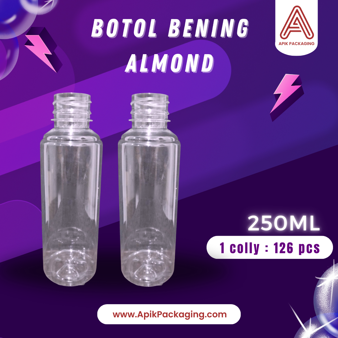 Botol Bening Almond 250 ML