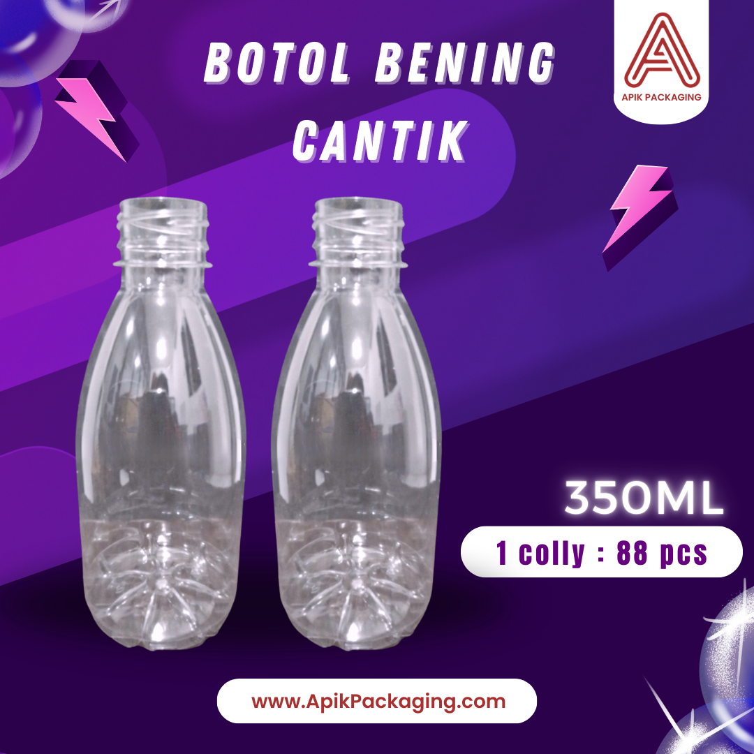 Botol Bening Cantik 350 ML