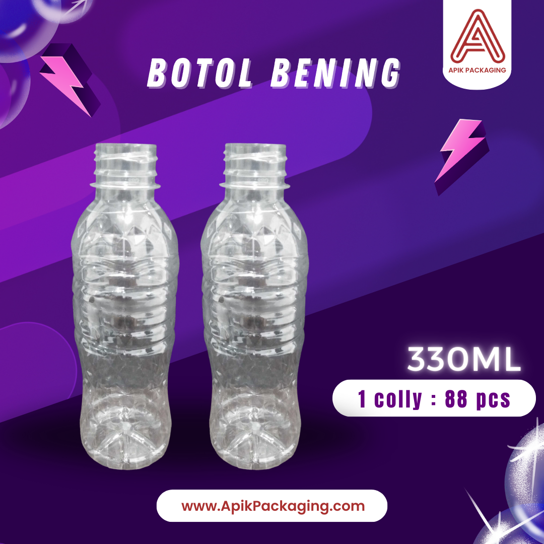 Botol Bening 33O ML, 500 ML, 600 ML, 1500 ML