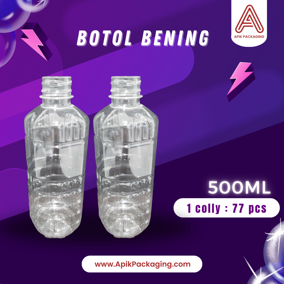 Botol Bening 33O ML, 500 ML, 600 ML, 1500 ML