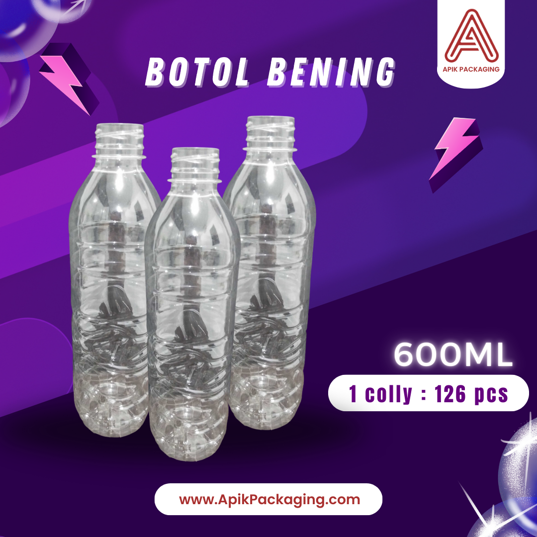 Botol Bening 33O ML, 500 ML, 600 ML, 1500 ML