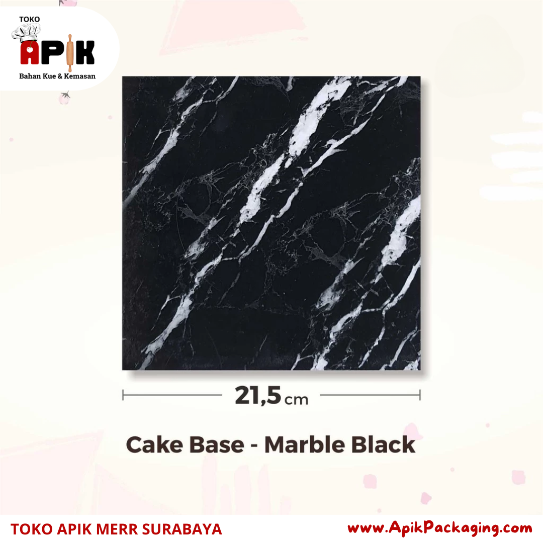 Cake Base - Marble 22 CM