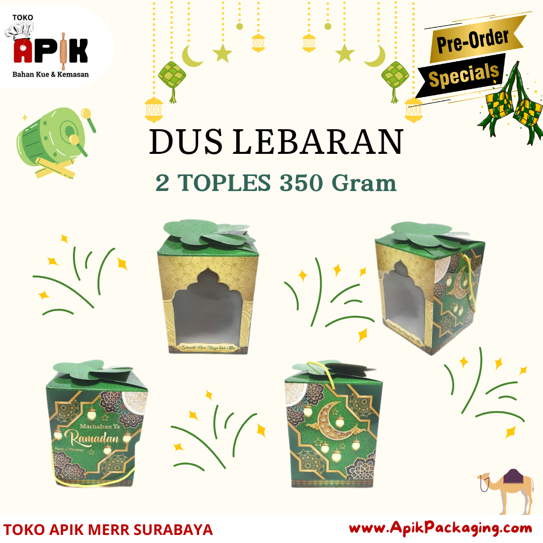 Dus Lebaran Berbagai Jenis dan Ukuran