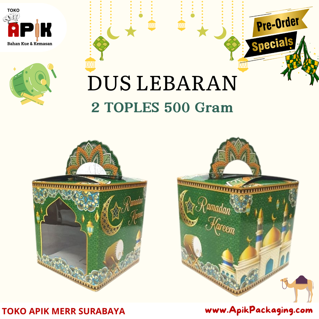 Dus Lebaran Berbagai Jenis dan Ukuran