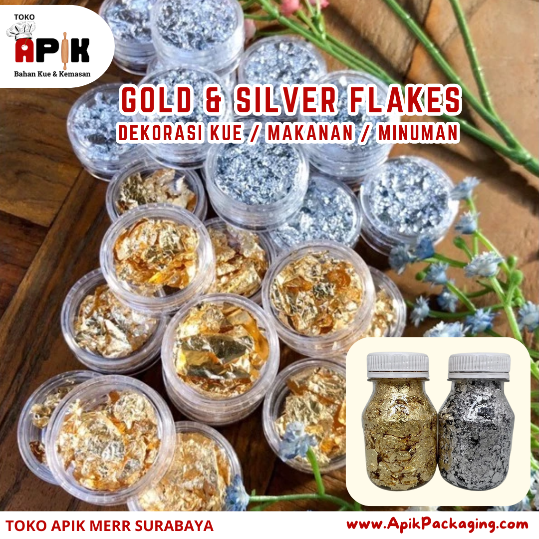 Gold & Silver Flakes