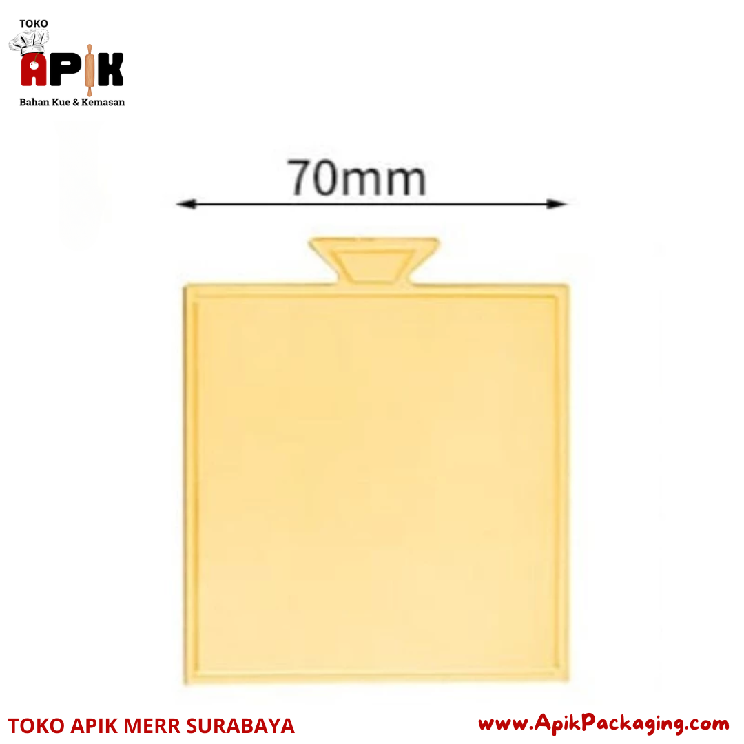 Alas Kue Square Kotak / Mini Cake 8cm x 8,5 cm