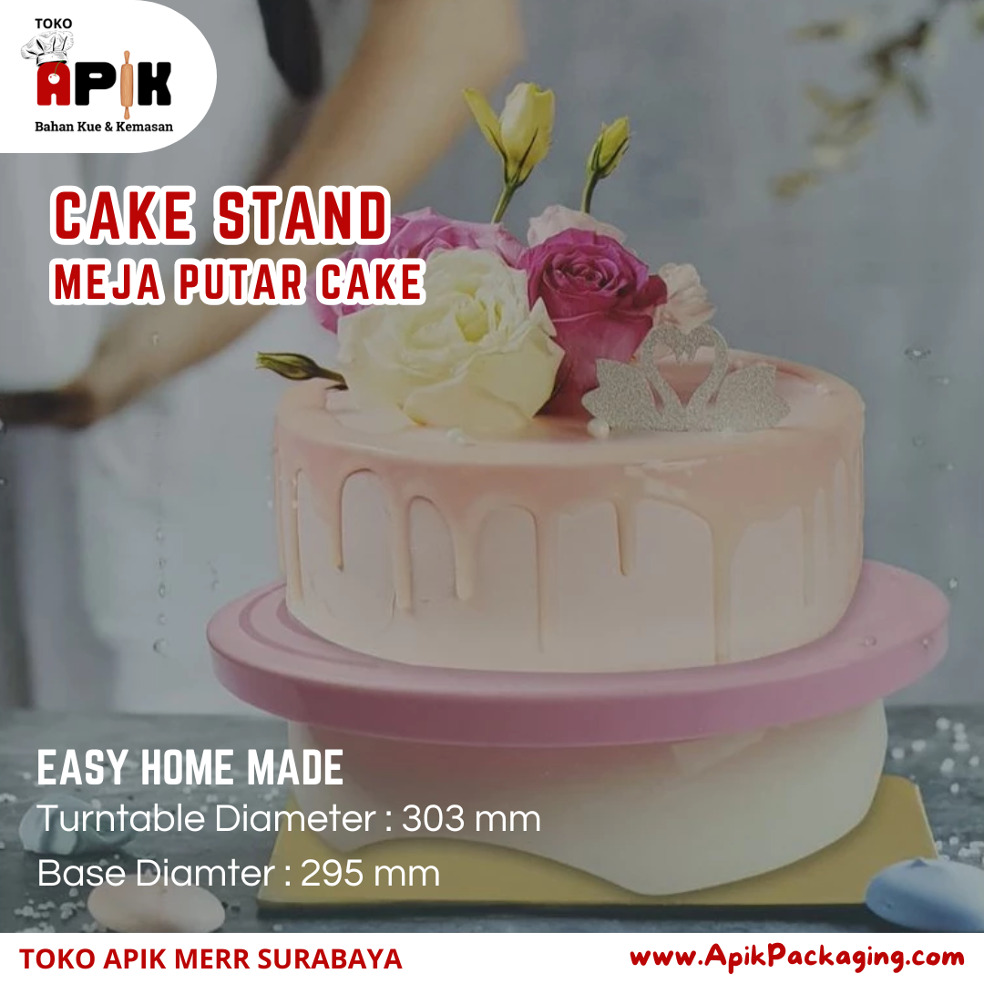 Cake Stand / Meja Putar Cake 
