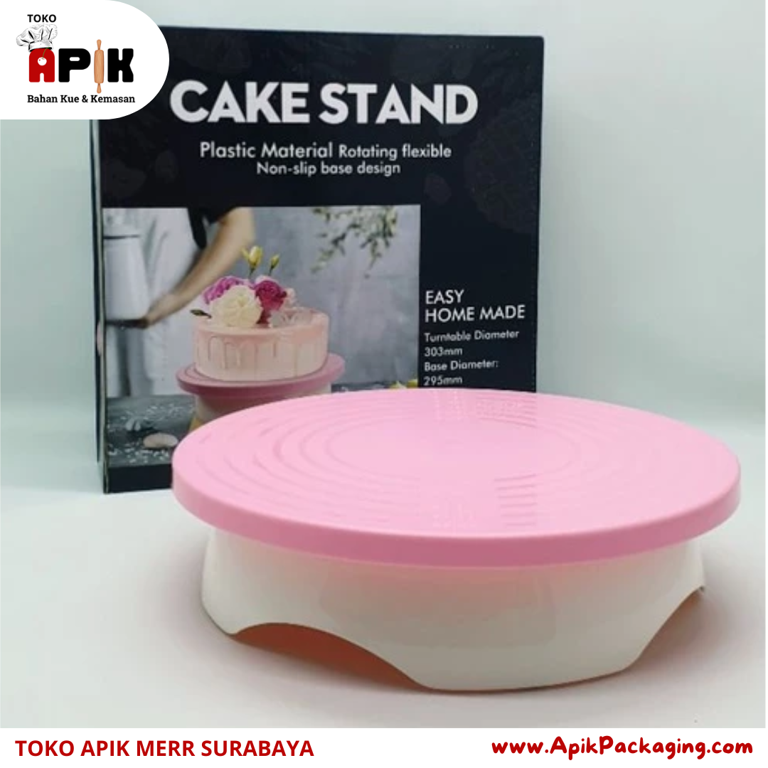 Cake Stand / Meja Putar Cake 