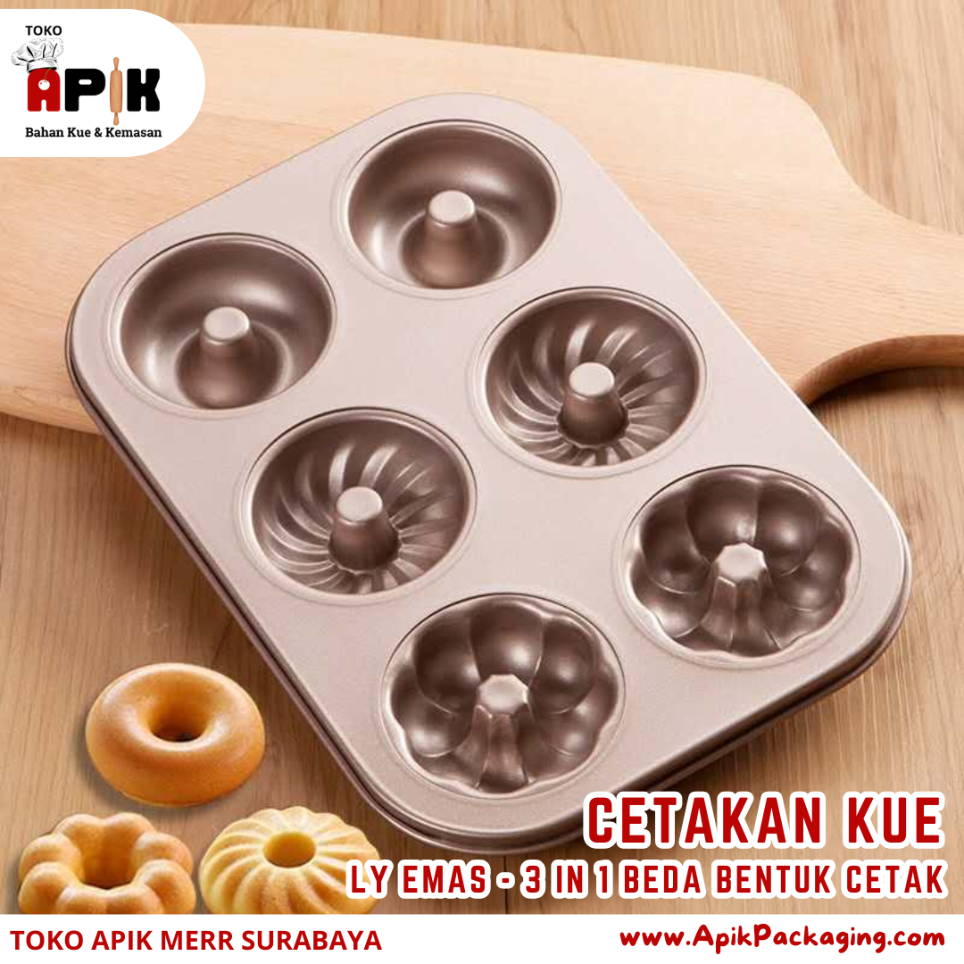 Cetakan Kue Berbagai Bentuk