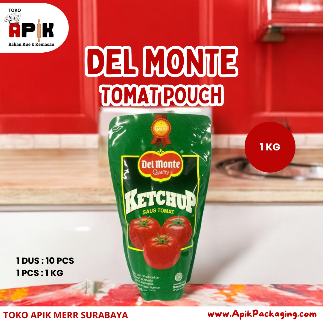 Delmonte Saos Extra Hot dan Saos Tomat 1 Kg