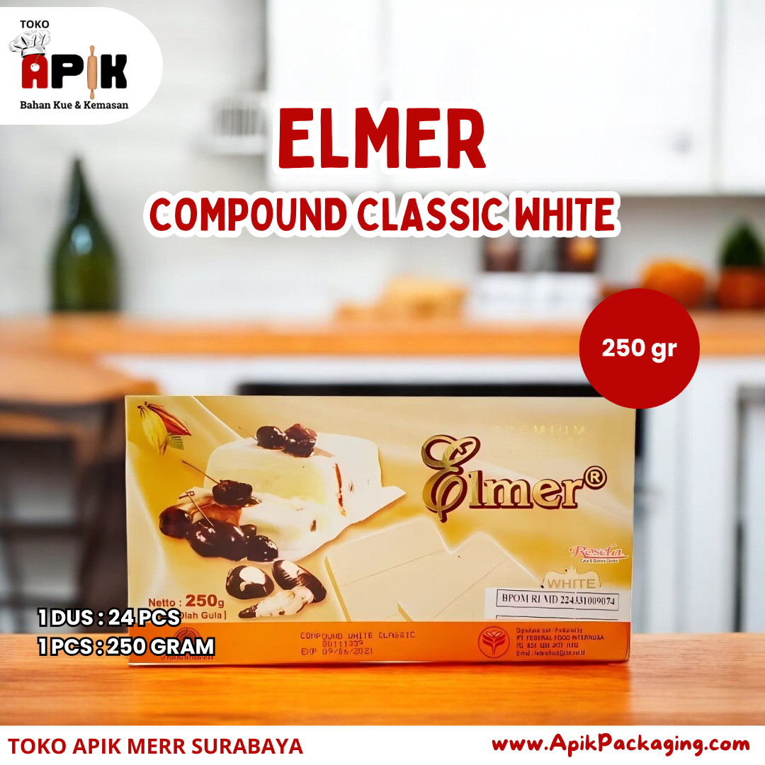 Elmer Compound Classic White 250 Gram