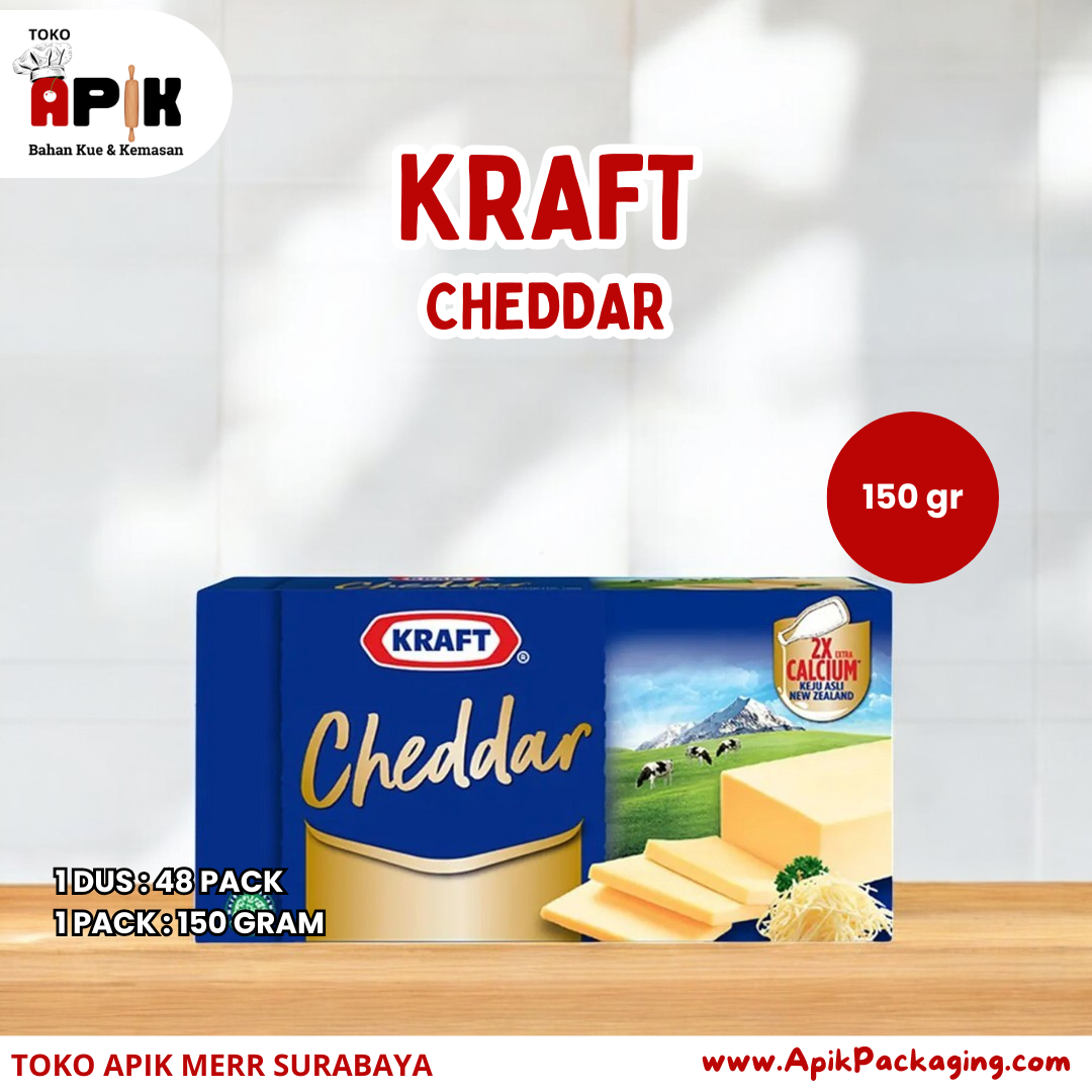 Kraft Cheddar 150 Gram