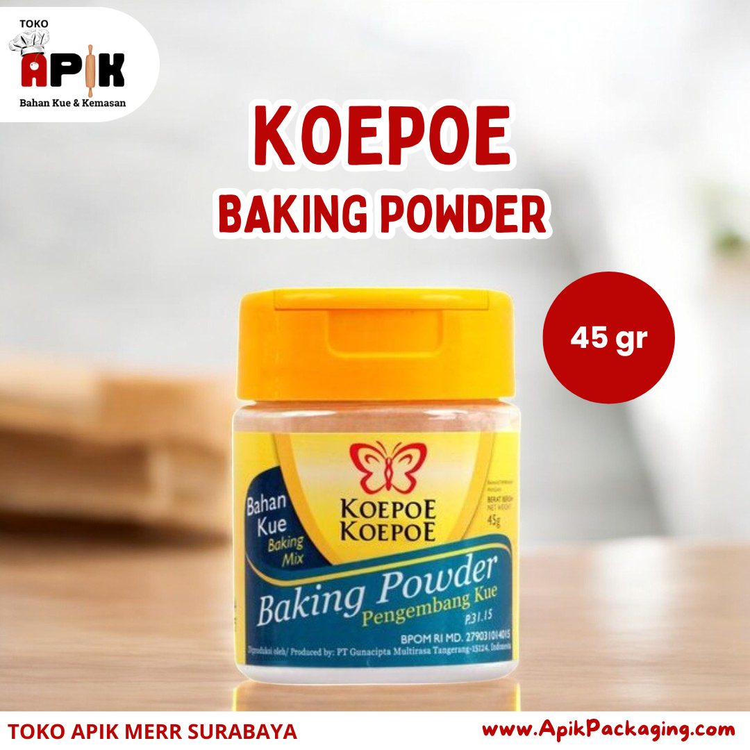 Koepoe Baking Powder 45 Gram