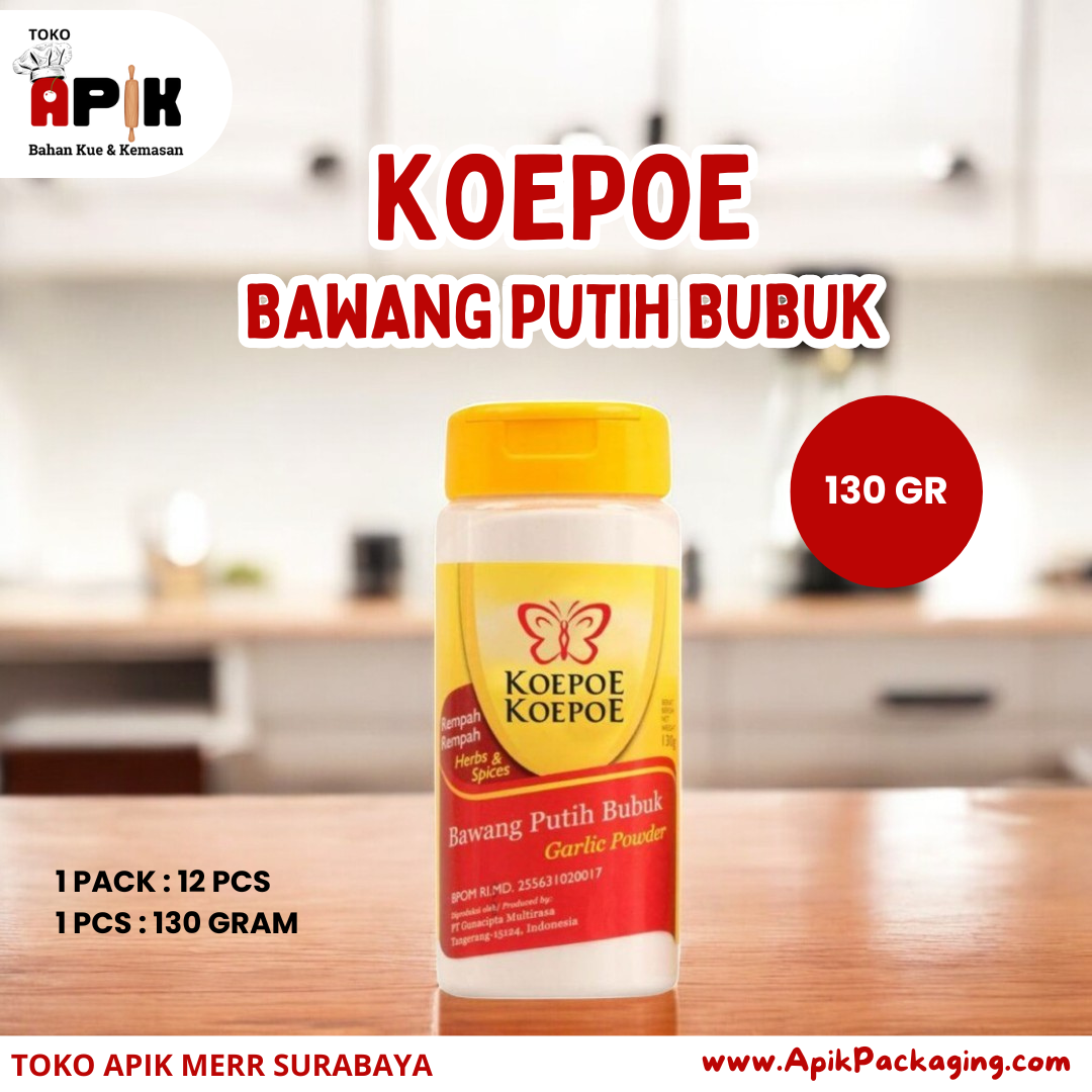 Koepoe Bawang Putih Bubuk 130 Gram