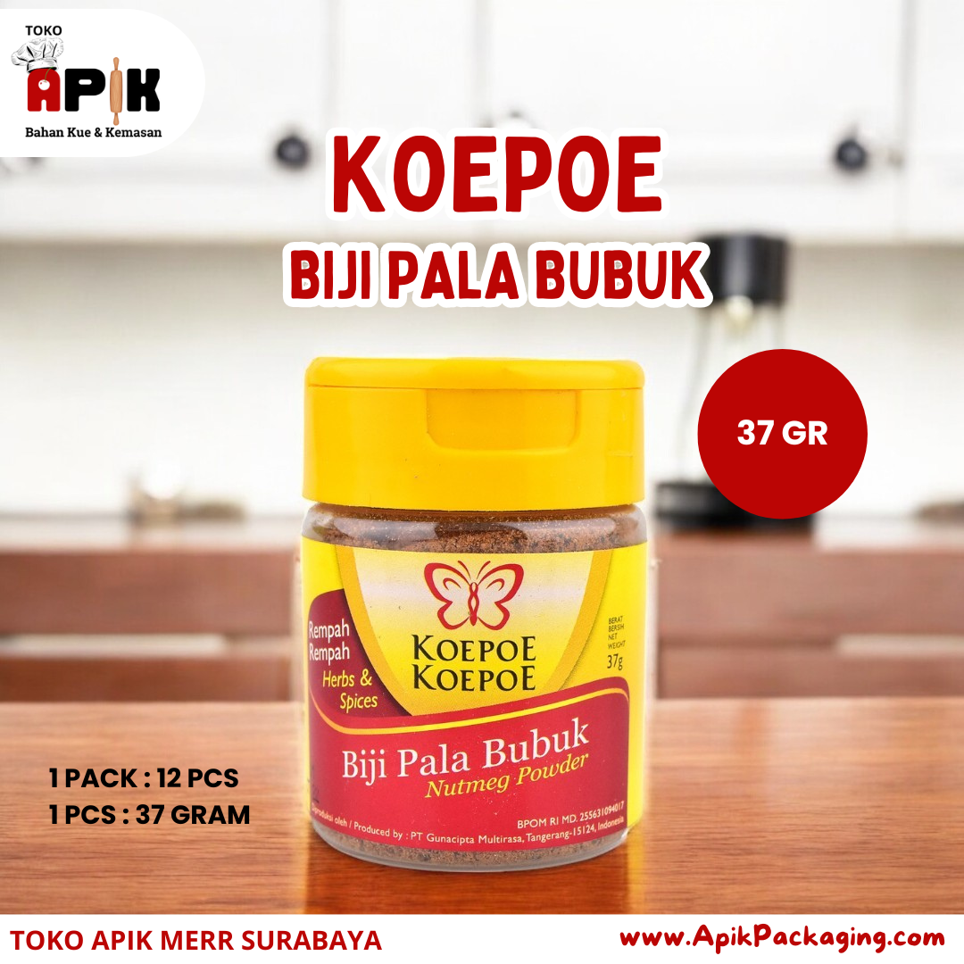 Koepoe Biji Pala Bubuk 37 Gram