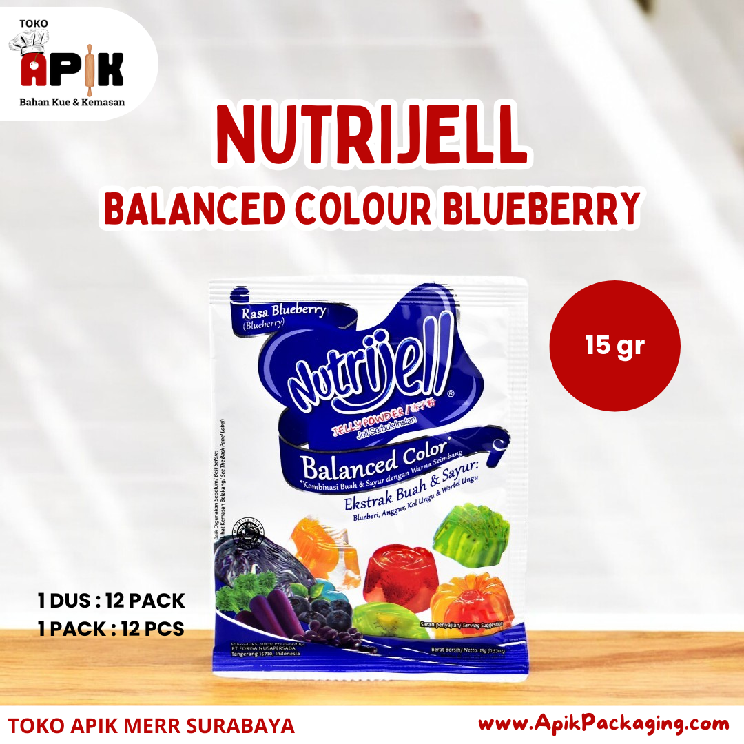Nutrijell Balanced Colour 15 Gram