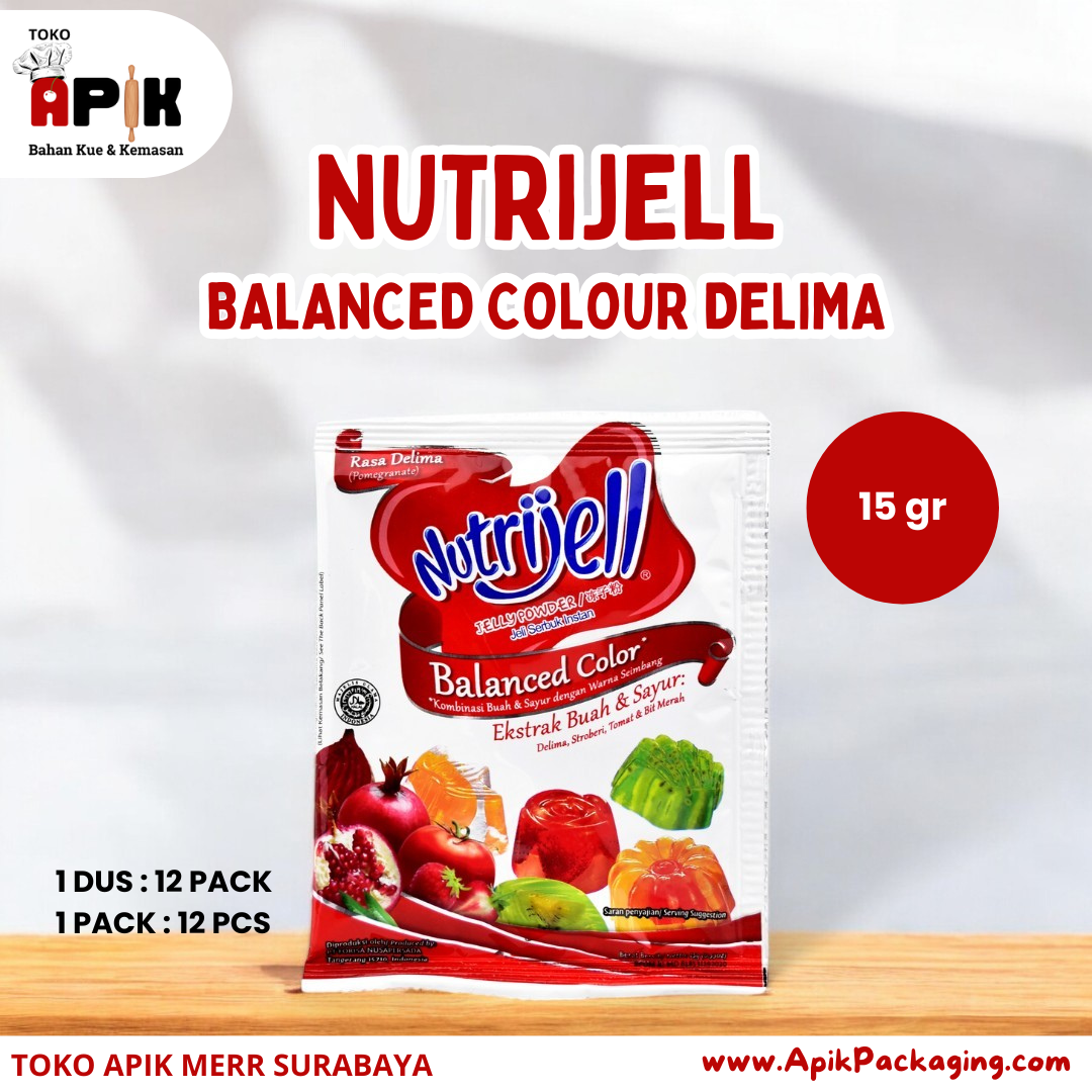 Nutrijell Balanced Colour 15 Gram