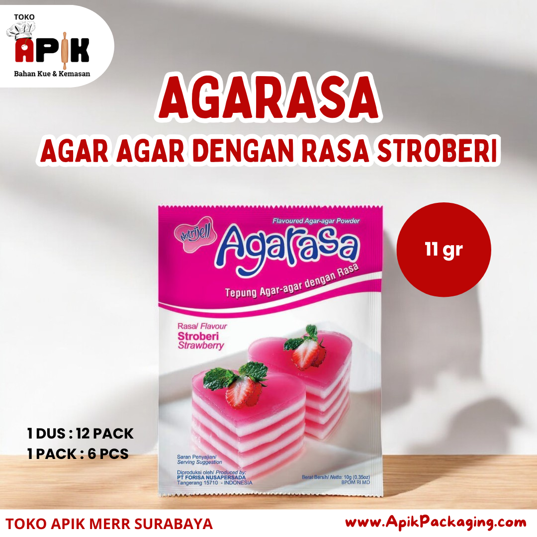 Agarasa Berbagai Rasa 11 Gram