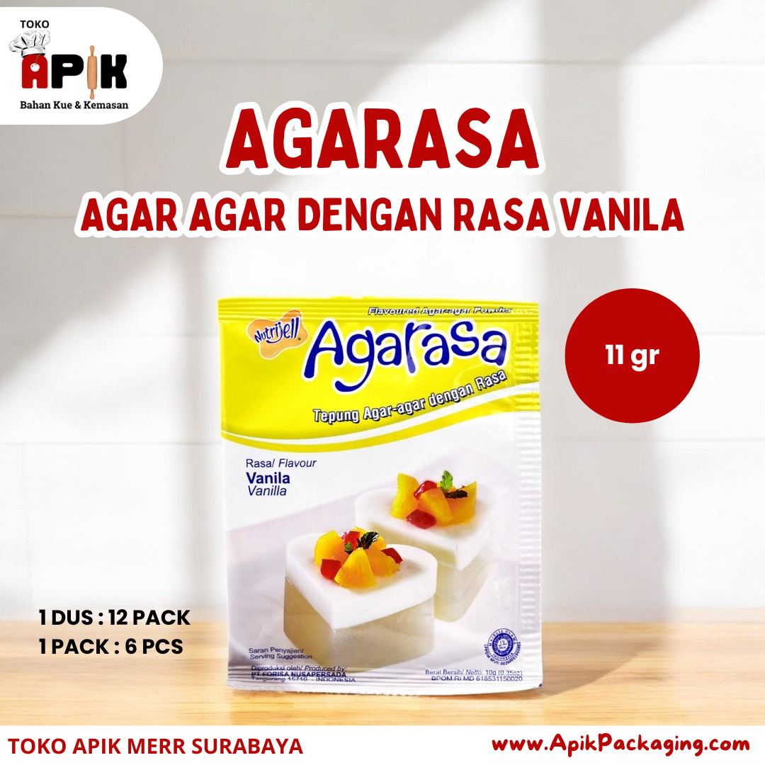 Agarasa Berbagai Rasa 11 Gram