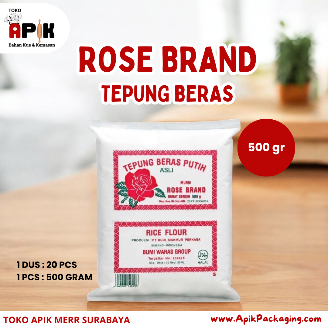 Rose Brand Tepung Beras 200 Gram / 500 Gram