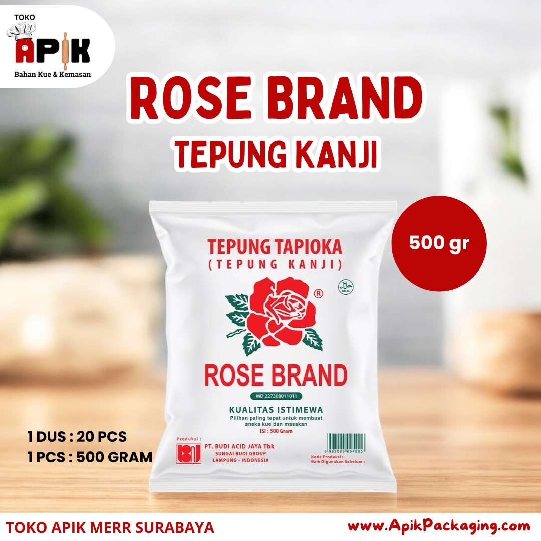 Rose Brand Tepung Kanji 500 Gram