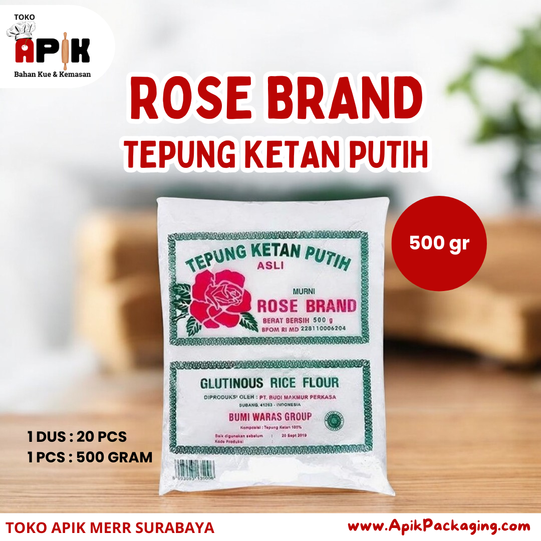Rose Brand Tepung Ketan Putih 500 Gram