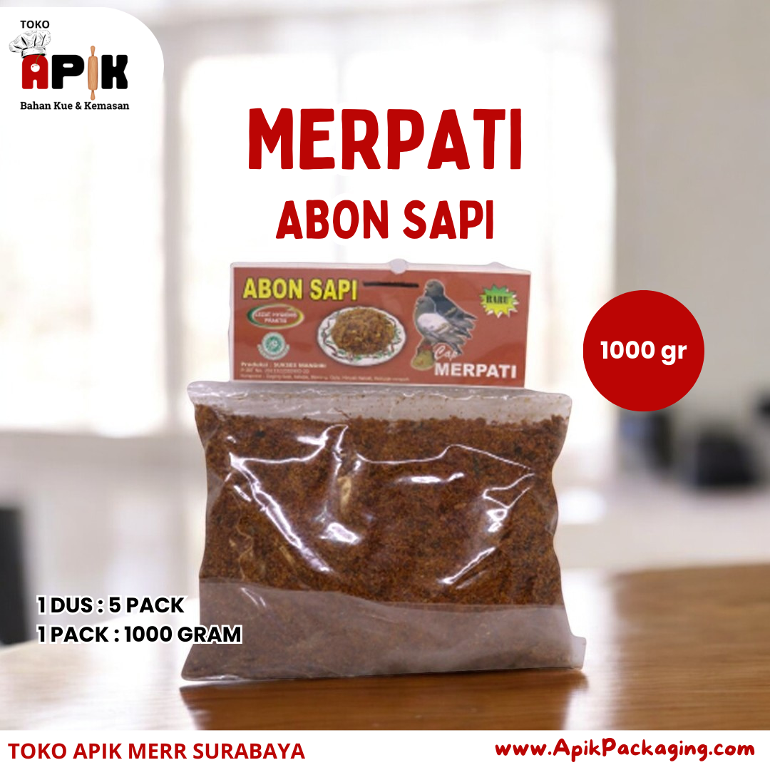 Merpati Abon Sapi 250 Gram / 1000 Gram