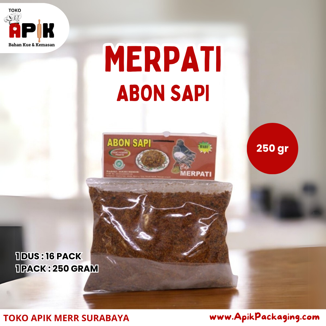 Merpati Abon Sapi 250 Gram / 1000 Gram