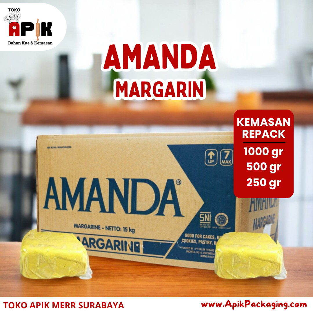 AMANDA Margarin 1000 Gram / 500 Gram / 250 Gram