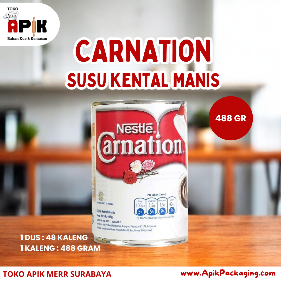 Nestle Carnation Susu Kental Manis 488 Gram