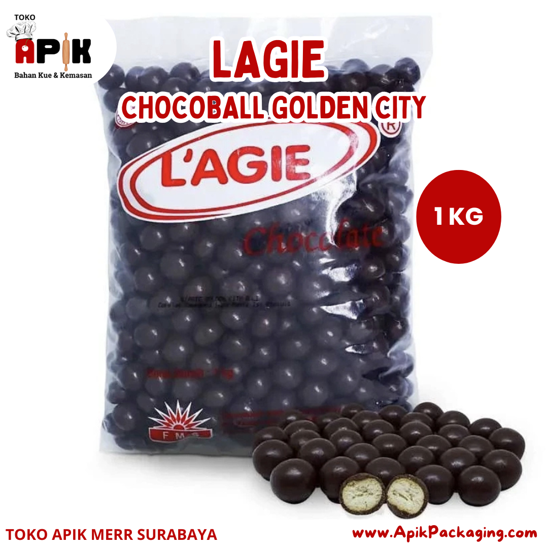 LAGIE Chocoball Golden City 1 Kg