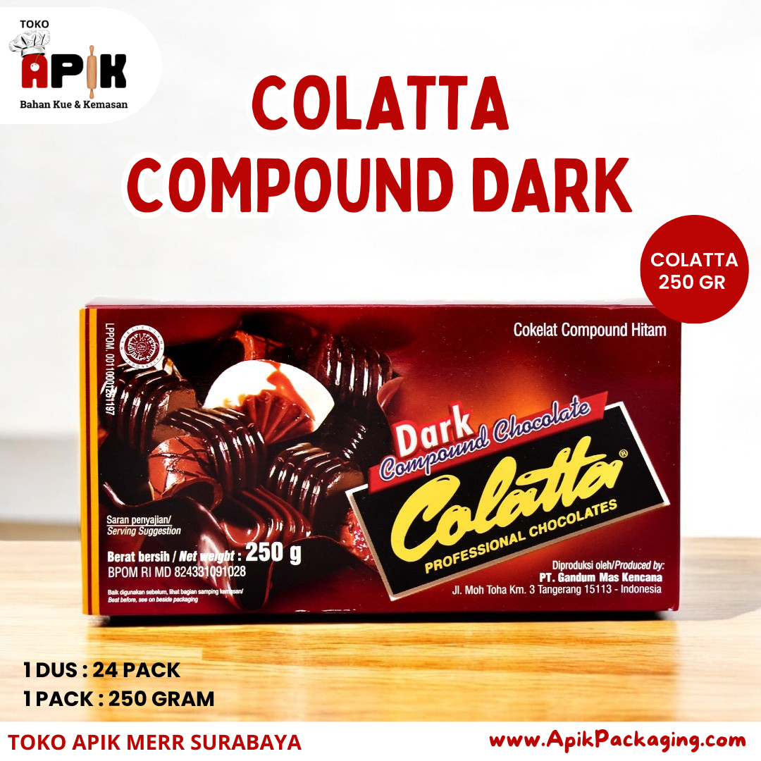 Colatta Compound Strawberry / Collatta Compound Dark 250 Gram
