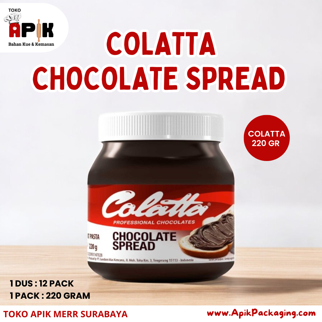 Colatta Chocolate Spread Hazelnut / Colatta Chocolate Spread 220 Gram