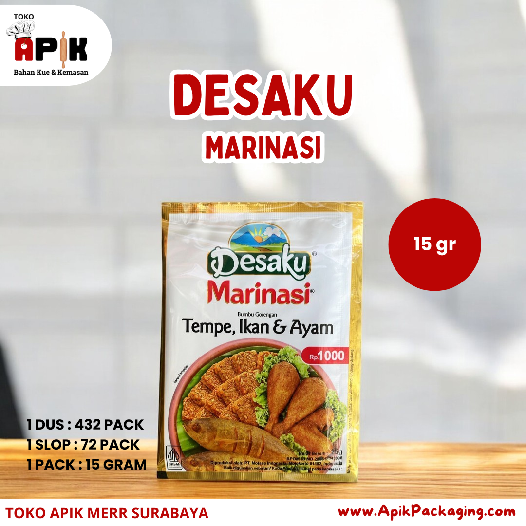 Desaku Marinasi 15 Gram / Kunyit 10 Gram / Ketumbar 15 Gram / Balado 12 Gram