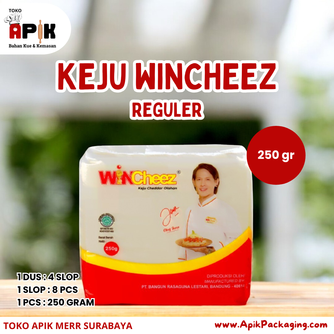 Keju WinCheez Gold 170 gram/ Reguler 2000 gram / Reguler 250 gram