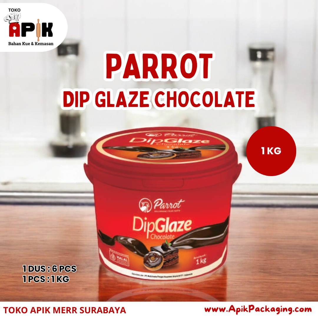 Parrot Dip Glaze Chocolate