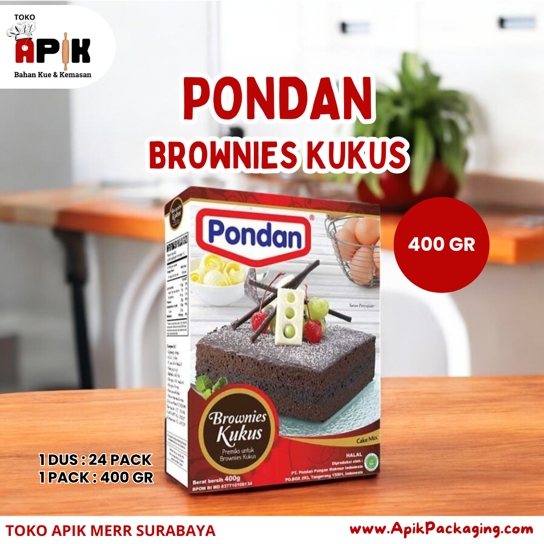 Pondan Berbagai Rasa 400 gram / 250 gram