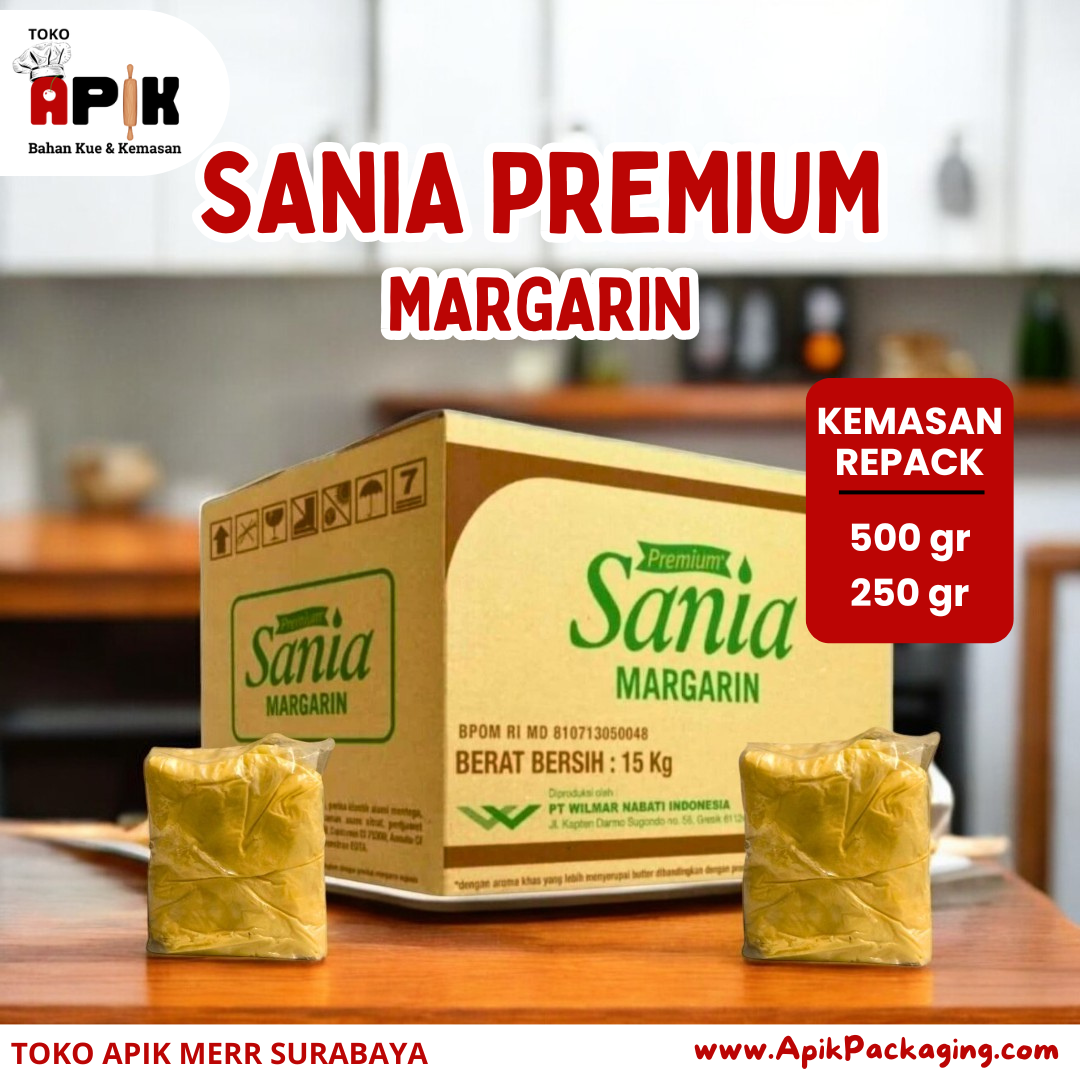 Sania Premium Margarine 500 gram / 250 gram