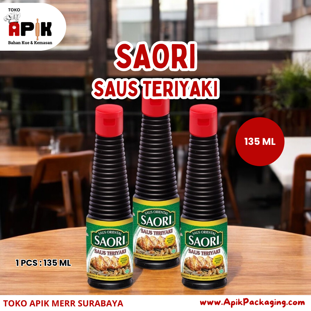 SAORI Saus Teriyaki 135 ML / Saus Tiram 270 ML / Saus Tiram 133 ML